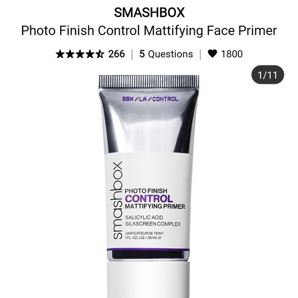 SmashboxPhoto Finish Control Mattifying Primer - Picture 3 of 4